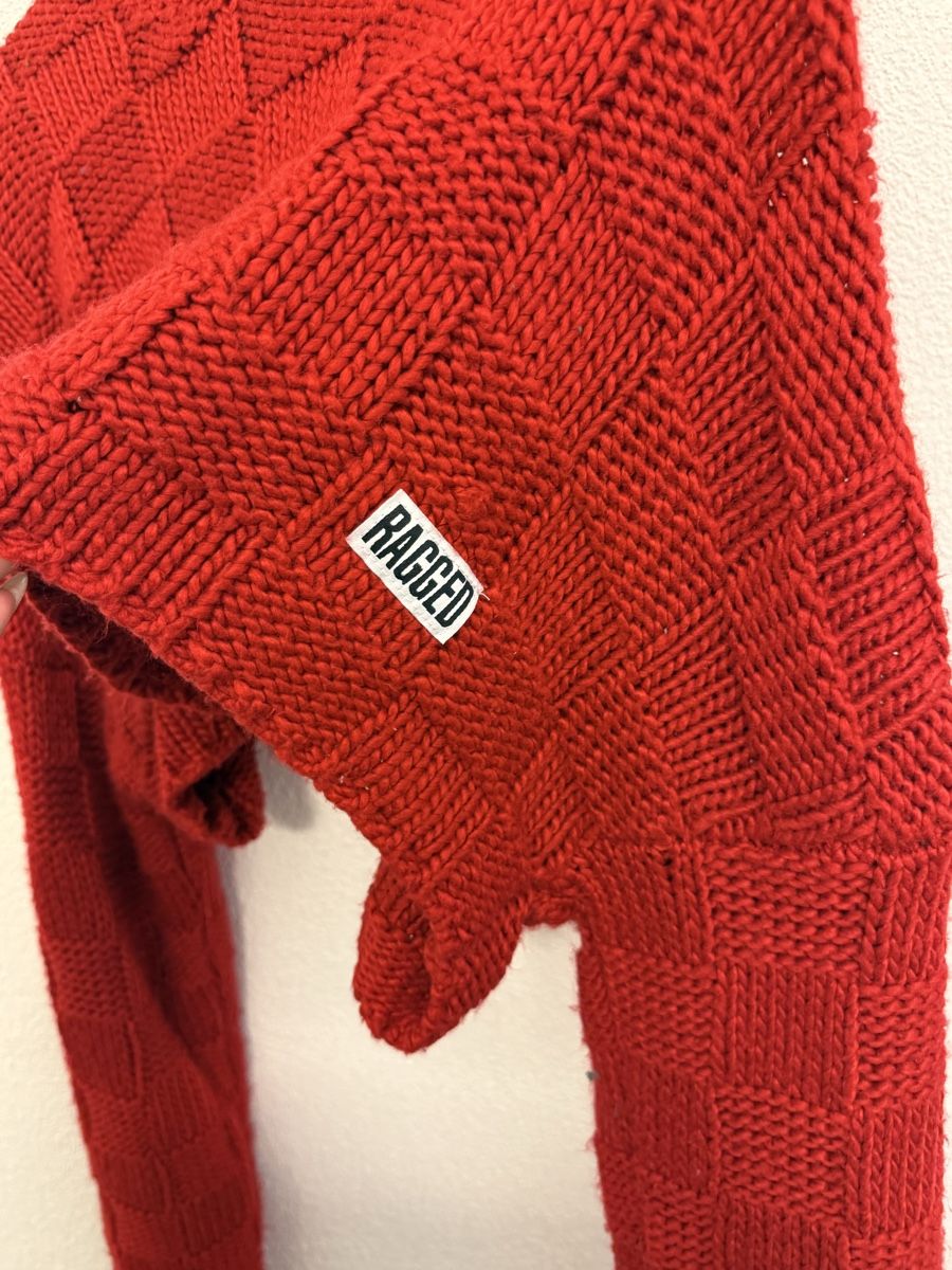 Pulls & Sweat-shirts: Roter cropped Strickpullover – Neuf (Voir description) à Suhr par naomau 2