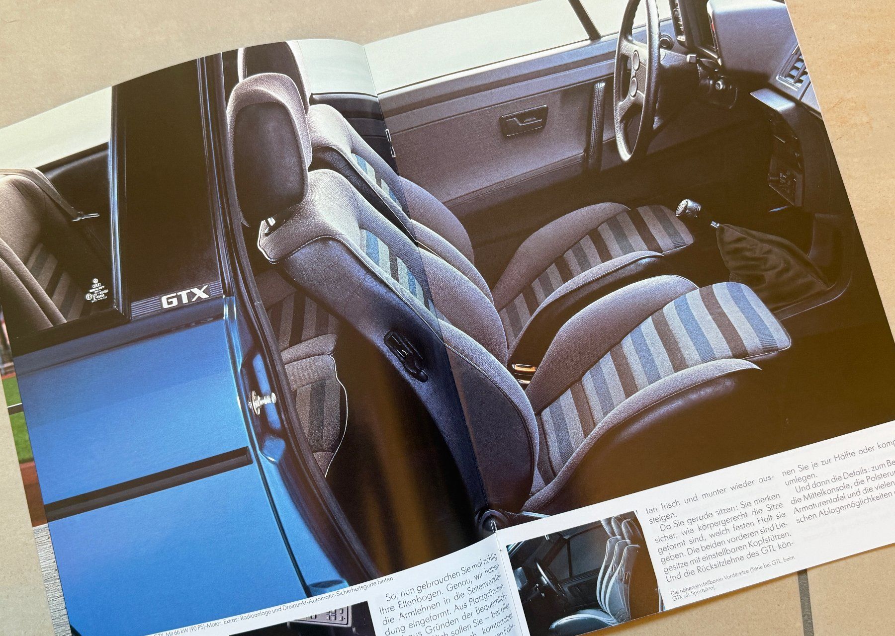 VW Documenti: VW SCIROCCO – ORIGINALPROSPEKT von 1986 – Usato da Oberdiessbach venduto da CLAREN14 2