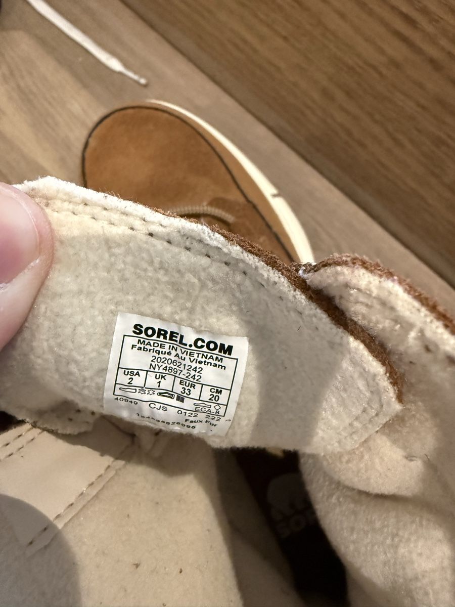 Sorel Schuhe für Jungen: Sorel Winterschuhe Gr 33 – Gebraucht aus Kilchberg ZH von MiLu2023 4