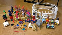 Playmobil : le cirque, éléphants, lions, 15 personnages, etc