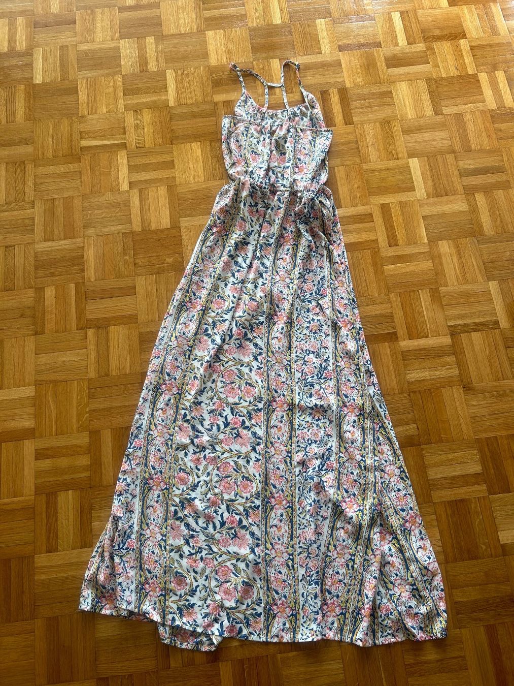 Pepe Jeans Kleider: Pepe Jeans Ronette Printed Maxi Kleid Gr. S – Gebraucht aus Genève von sunandwind 4