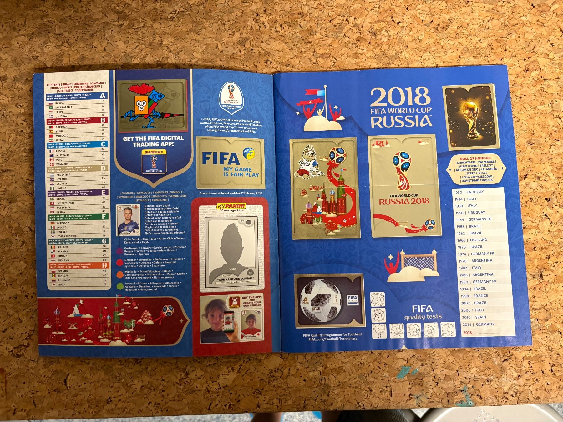 Panini Album: Panini Album Russia 2018 – Usato da Rudolfstetten venduto da Clodo1975 1