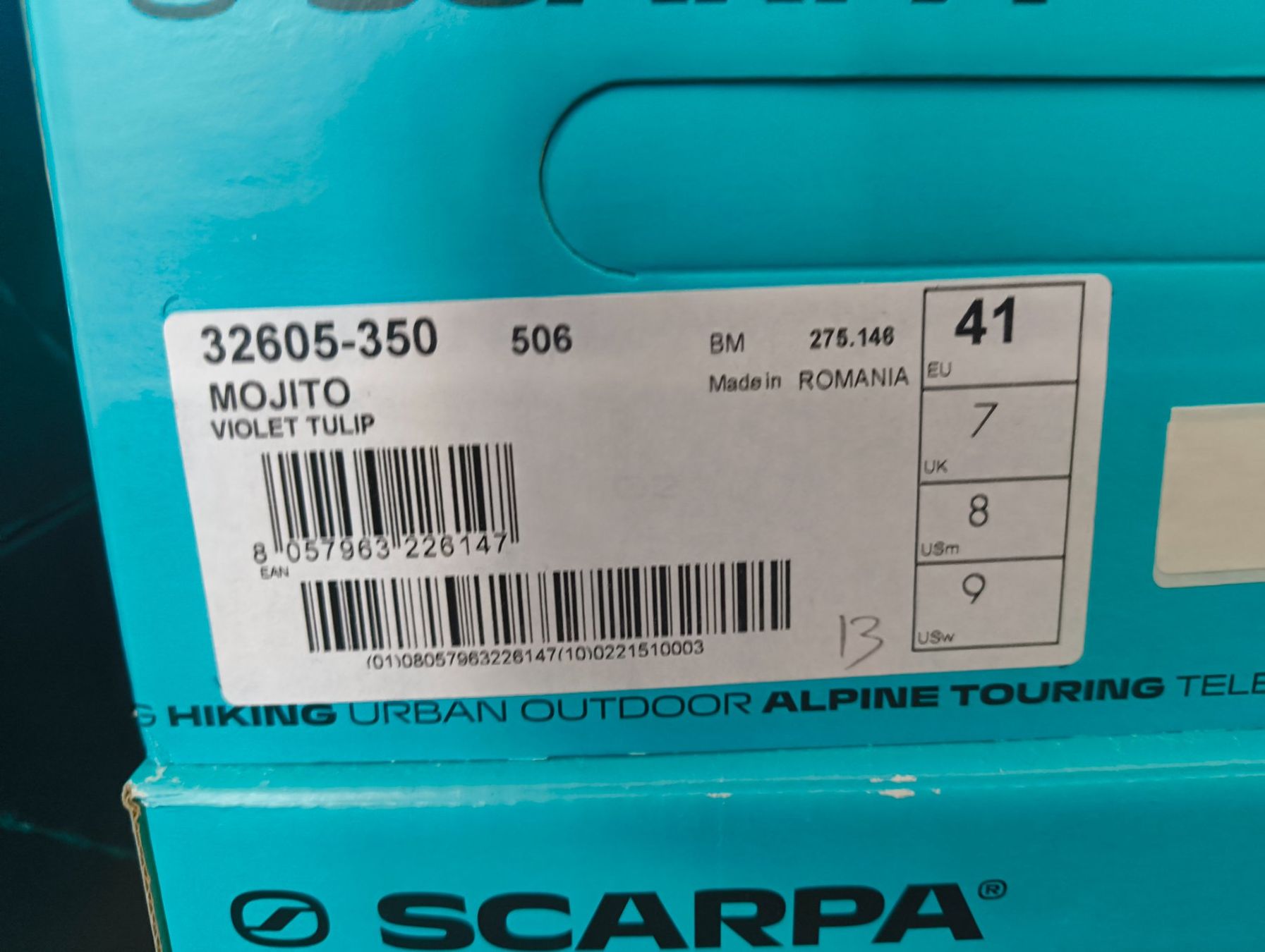 Scarpa Chaussures femmes: Scarpa Mojito Damen Wanderschuhe Grösse 41 – Neuf avec emballage d'origine à Uitikon Waldegg par PJLS1 5