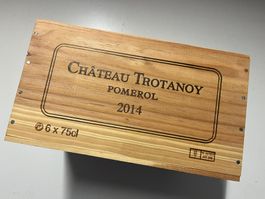 6X Chateau Trotanoy 2014 ((97 Parker)) Originalholzkiste