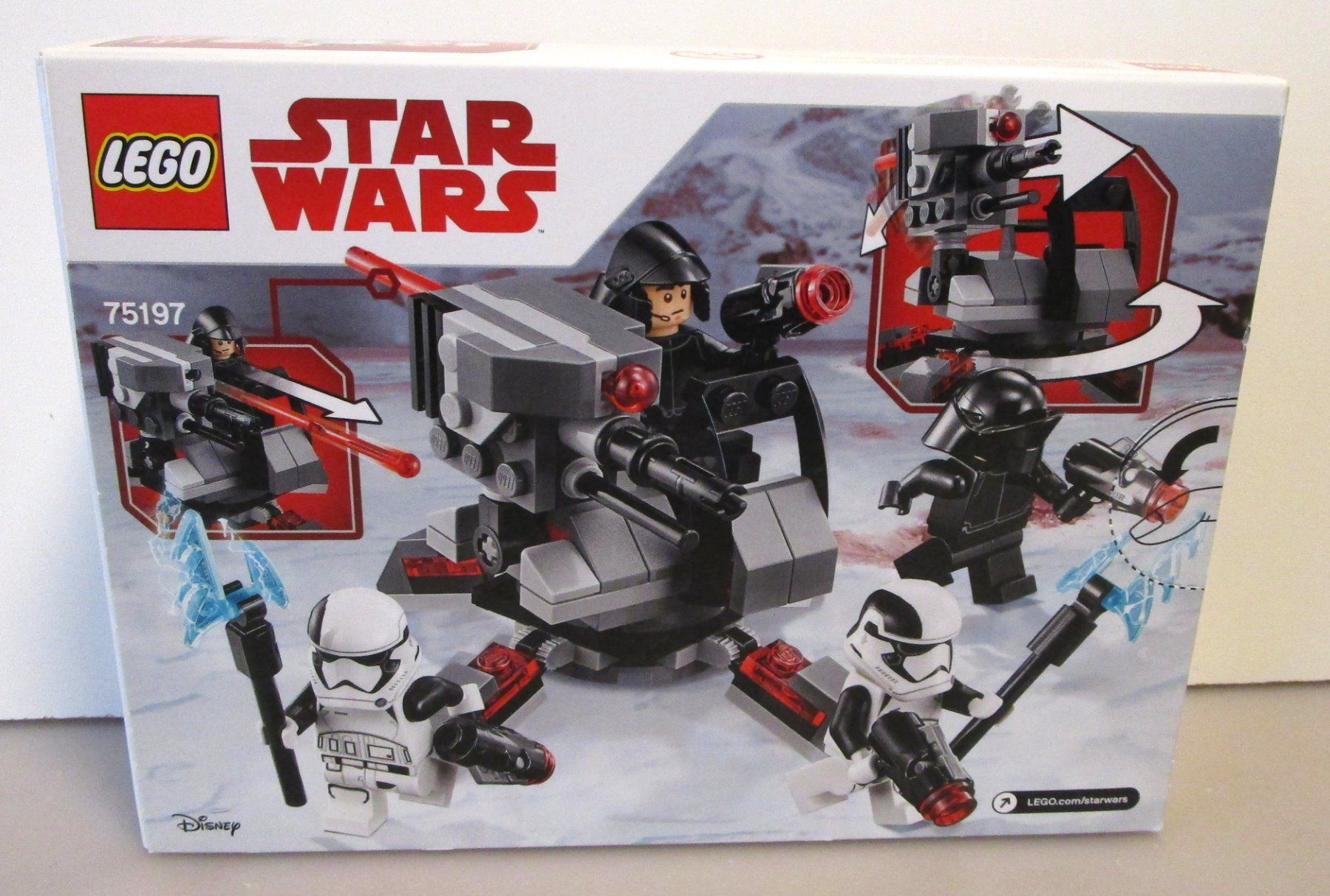 Lego Kit di costruzioni: LEGO STAR WARS FIRST ORDER SPECIALISTS BATTLE PACK - 75197 – Nuovo e nell'imballaggio originale da Chêne-Bourg venduto da breno56