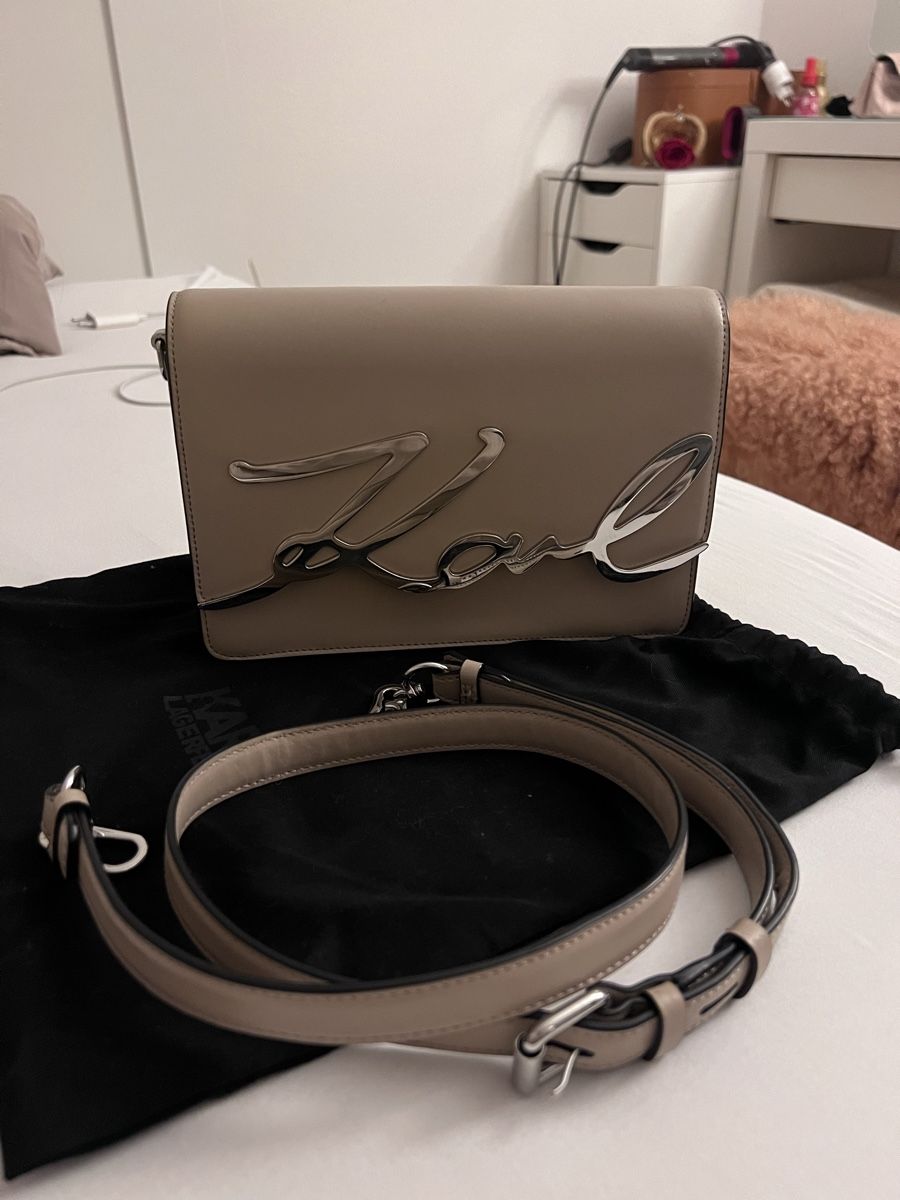 Karl Lagerfeld Borse da donna: Karl Lagerfeld Umhängetasche beige – Nuovo (secondo la descrizione) da Kloten venduto da ttuna
