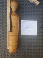 Bouchonneuse manuelle bois de buis 28 cm état ancien