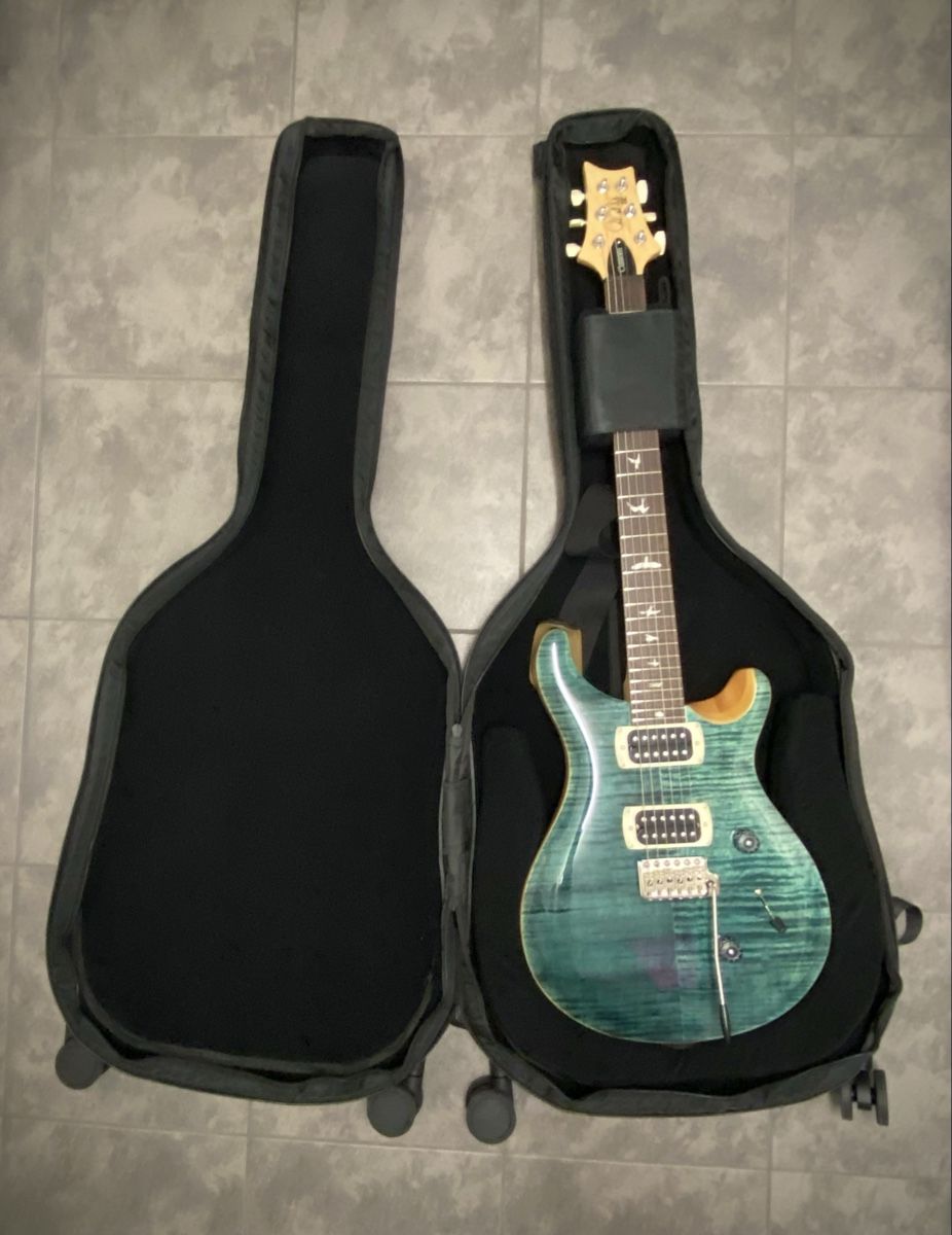 Strumenti musicali: Gitarrenkoffer, mit Rollen, Tragegurt etc. OPENHAGEN.COM – Nuovo (secondo la descrizione) da Neftenbach venduto da Onlineshopper 4