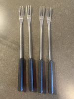 Rostfrei Edelstahl-Fonduegabeln, 4er-Set Swiss Made