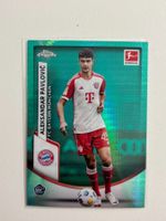 Aleksandar Pavlovic 2023-24 Topps Chrome Aqua Wave Refractor