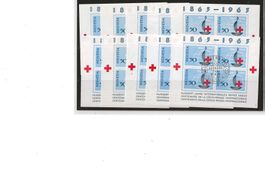 10 Blocks Rot-Kreuz 1963