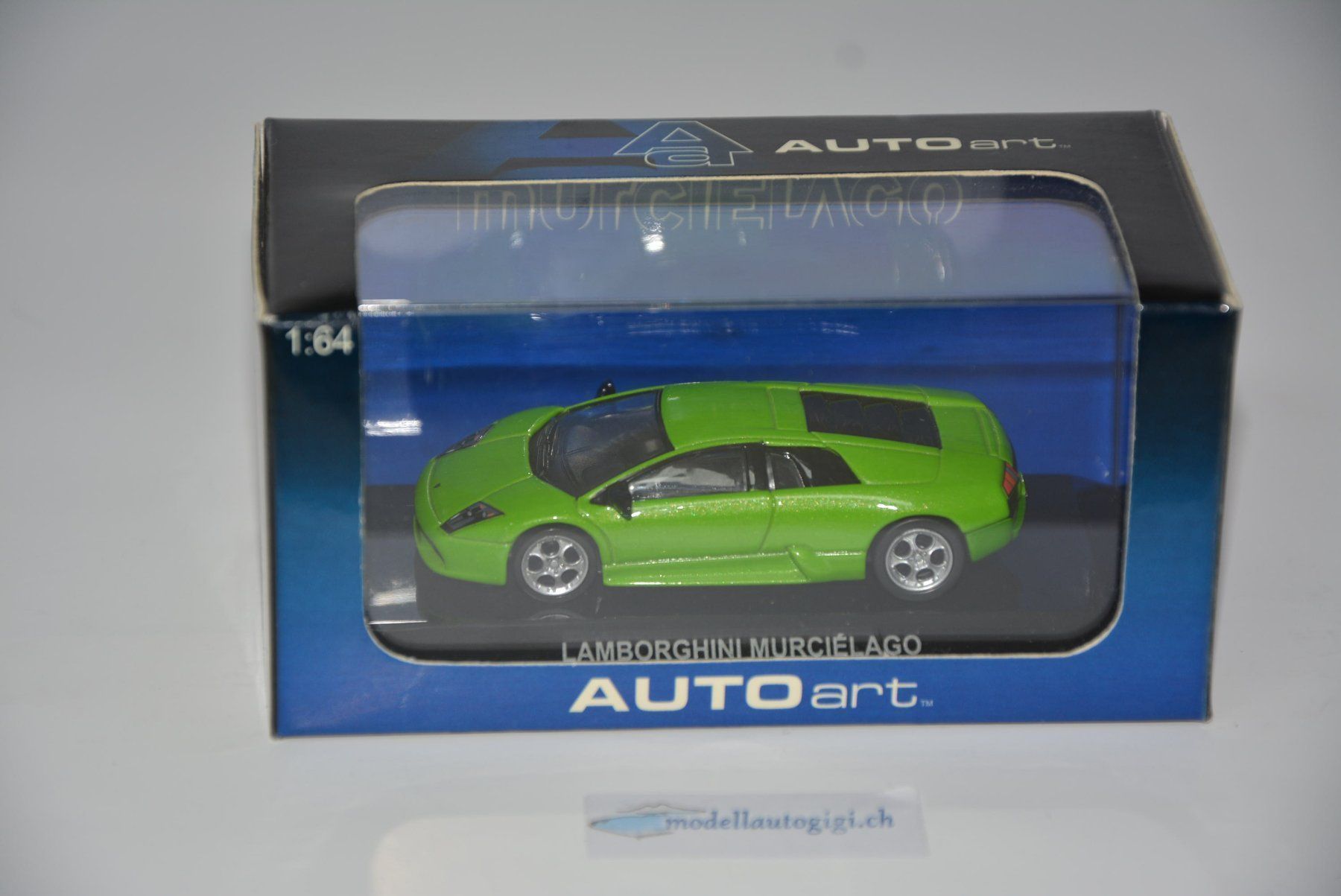 Lamborghini Modellini d'auto: Lamborghini Murcielago , AUTOart , 1:64 – Nuovo e nell'imballaggio originale da Goldach venduto da Feivel9
