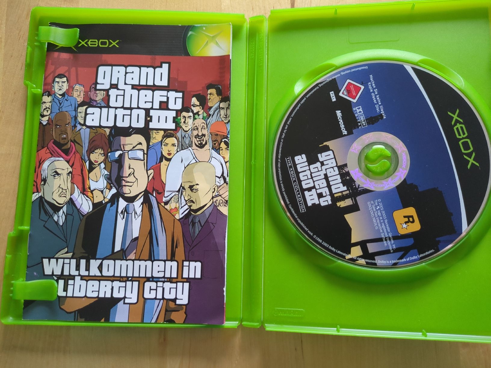 Microsoft Giochi: Grand Theft Auto III - Xbox Deutsch – Usato da Genève venduto da ims1 1