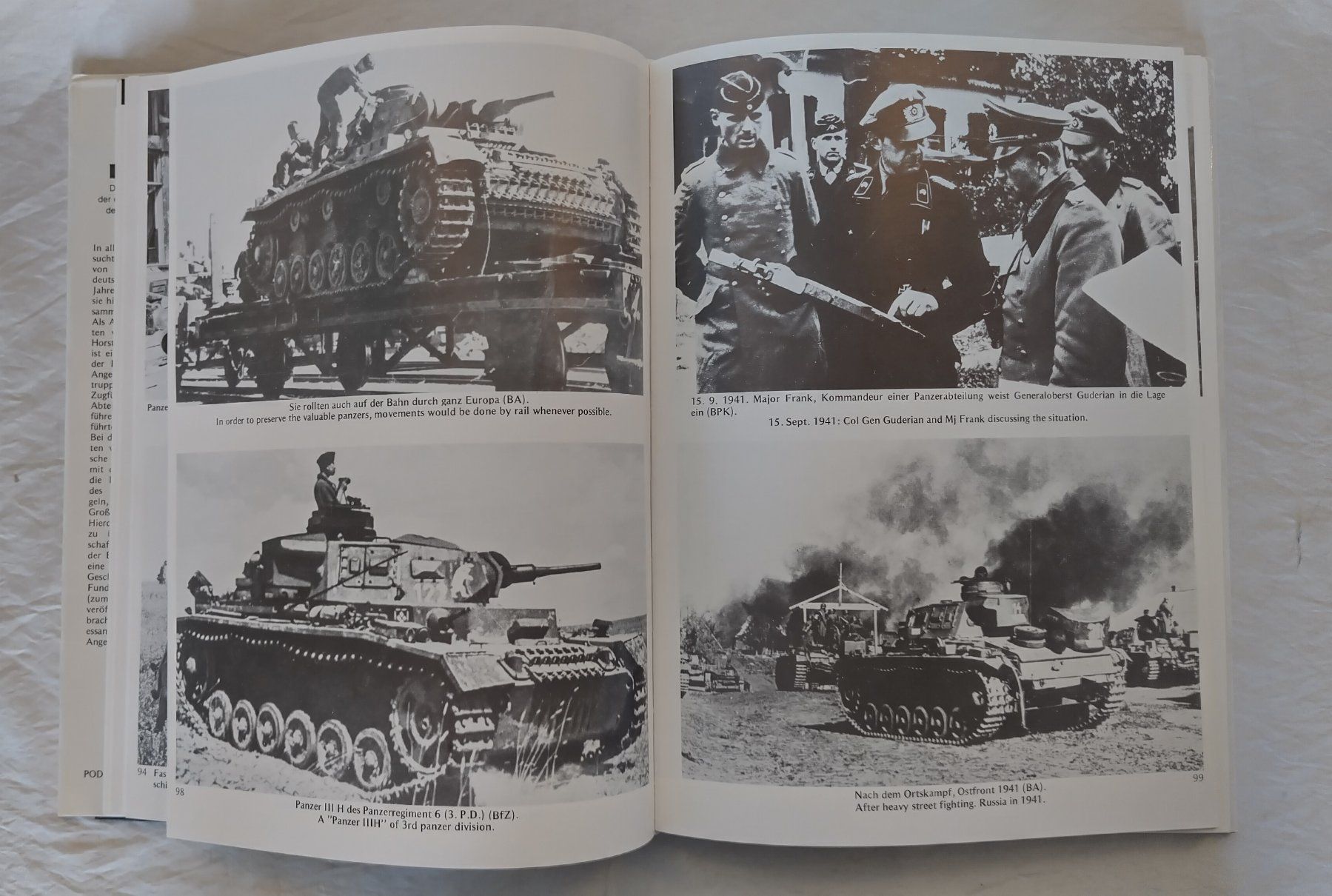 Libri: Panzer Buch - Guderian, Bilddokumentation mit 272 Seiten – Usato da Bellach venduto da JingleJerry 9