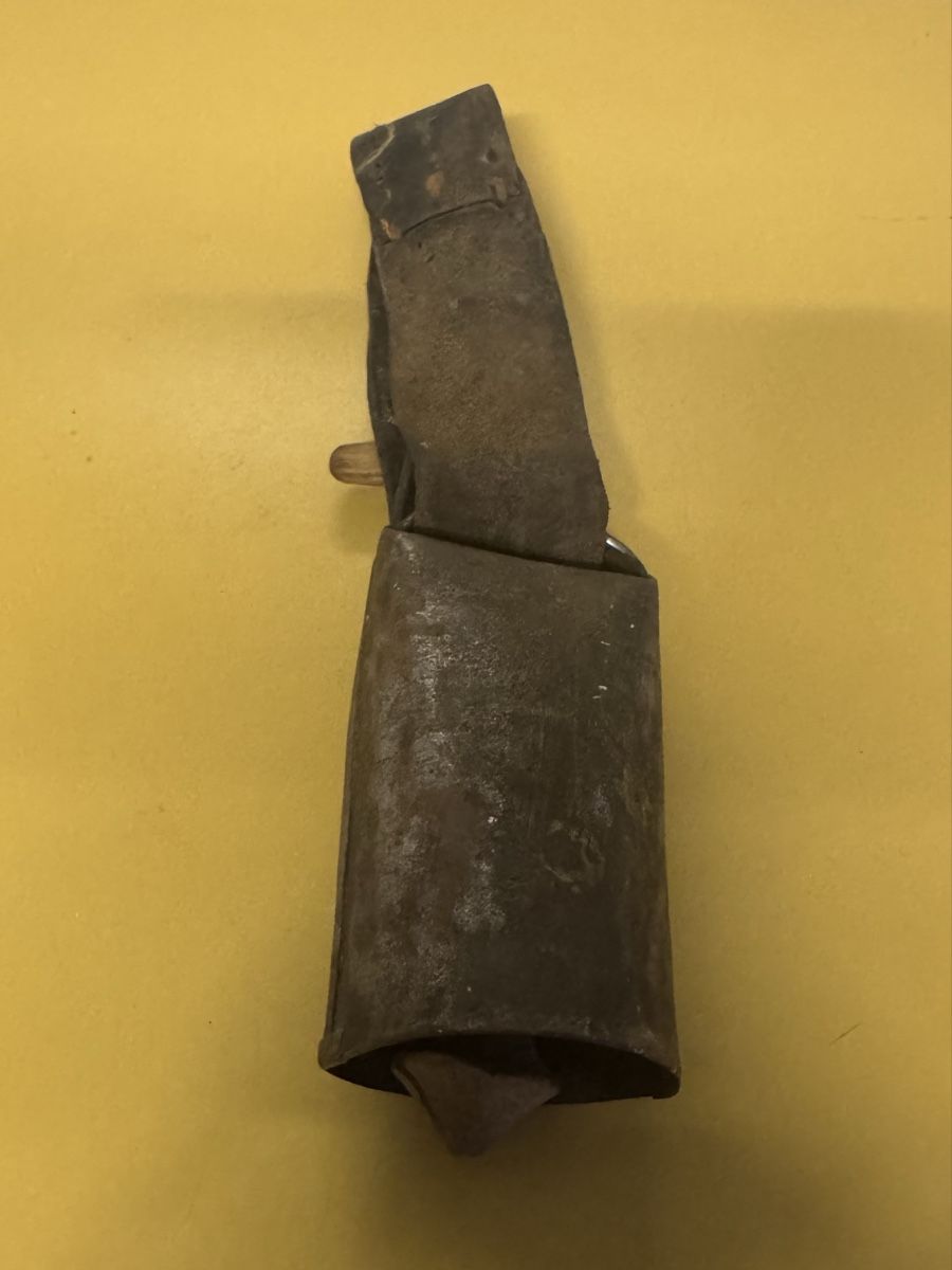 Cloches & sonnailles: Kuhglocke mit Lederriemen  – D'occasion à Schlieren par Freundlich02 2