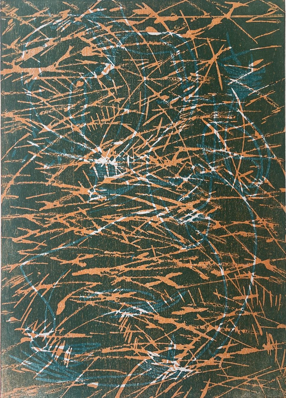 Xilografie: Bruno Gasser 1947-2010 – Usato da Basel venduto da poolko 2