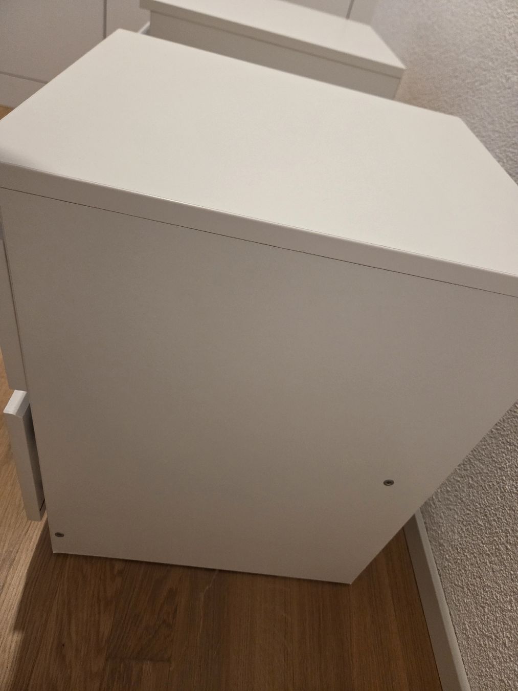Ikea Comodini: 2 IKEA KULLEN - White Nachttisch / Drawer / Bedside Table – Usato da Ebikon venduto da car_cb7c 7