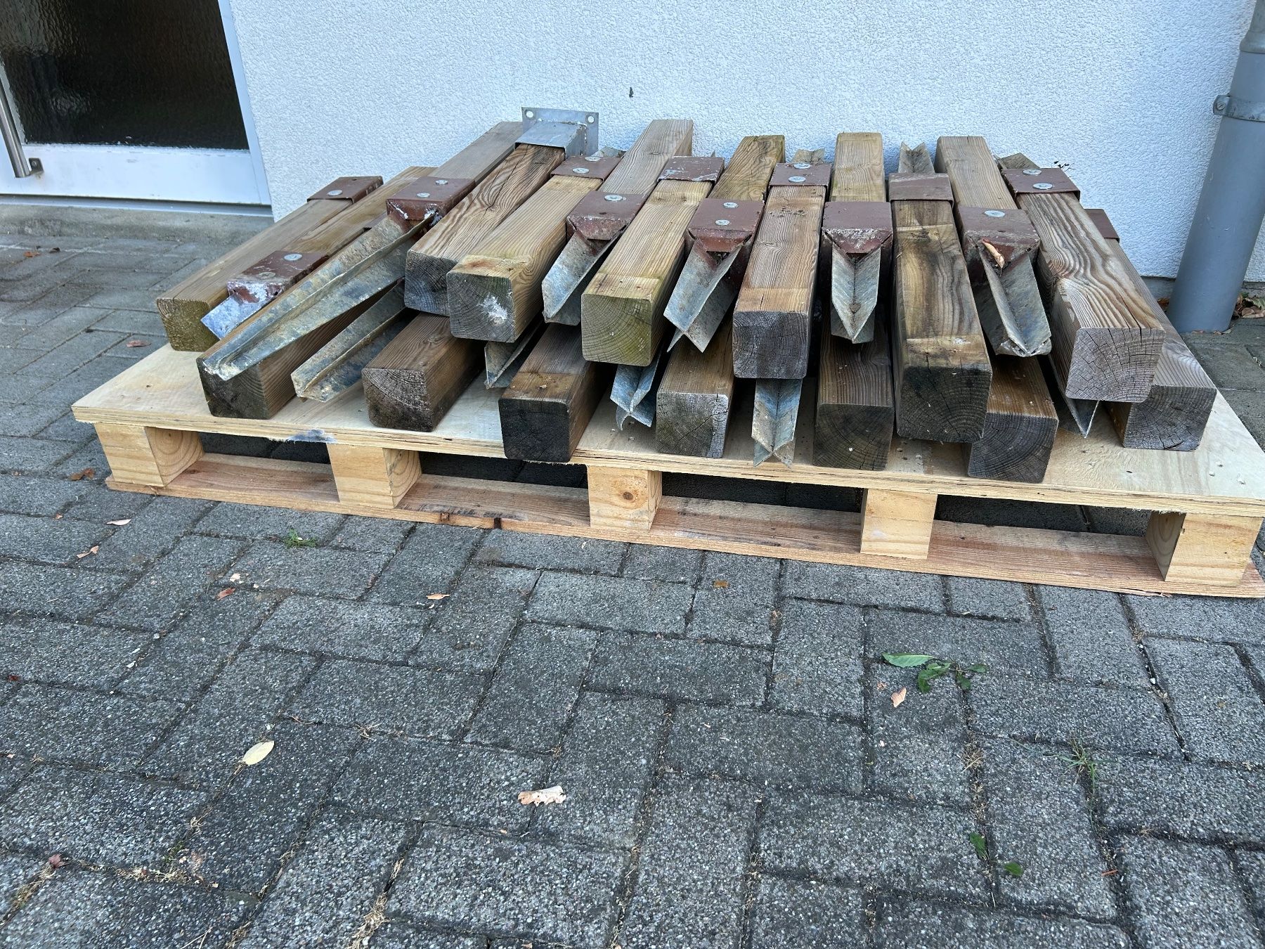 Paravents: Pallisadenzaun – D'occasion à Niederdorf par dom_55p8 1