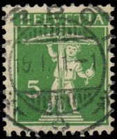 CH - Tellknabe - SBK Nr. 125II - Vollstempel Arbon