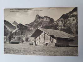 Postkarte Ansicht Kandelsberg und Gemmi, R36