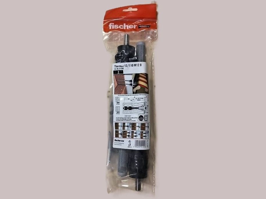 Fischer Tutti gli attrezzi: Fischer Abstandsmontagesystem Thermax 12/110 M12, 2er-Set – Nuovo e nell'imballaggio originale da Zürich venduto da natalos