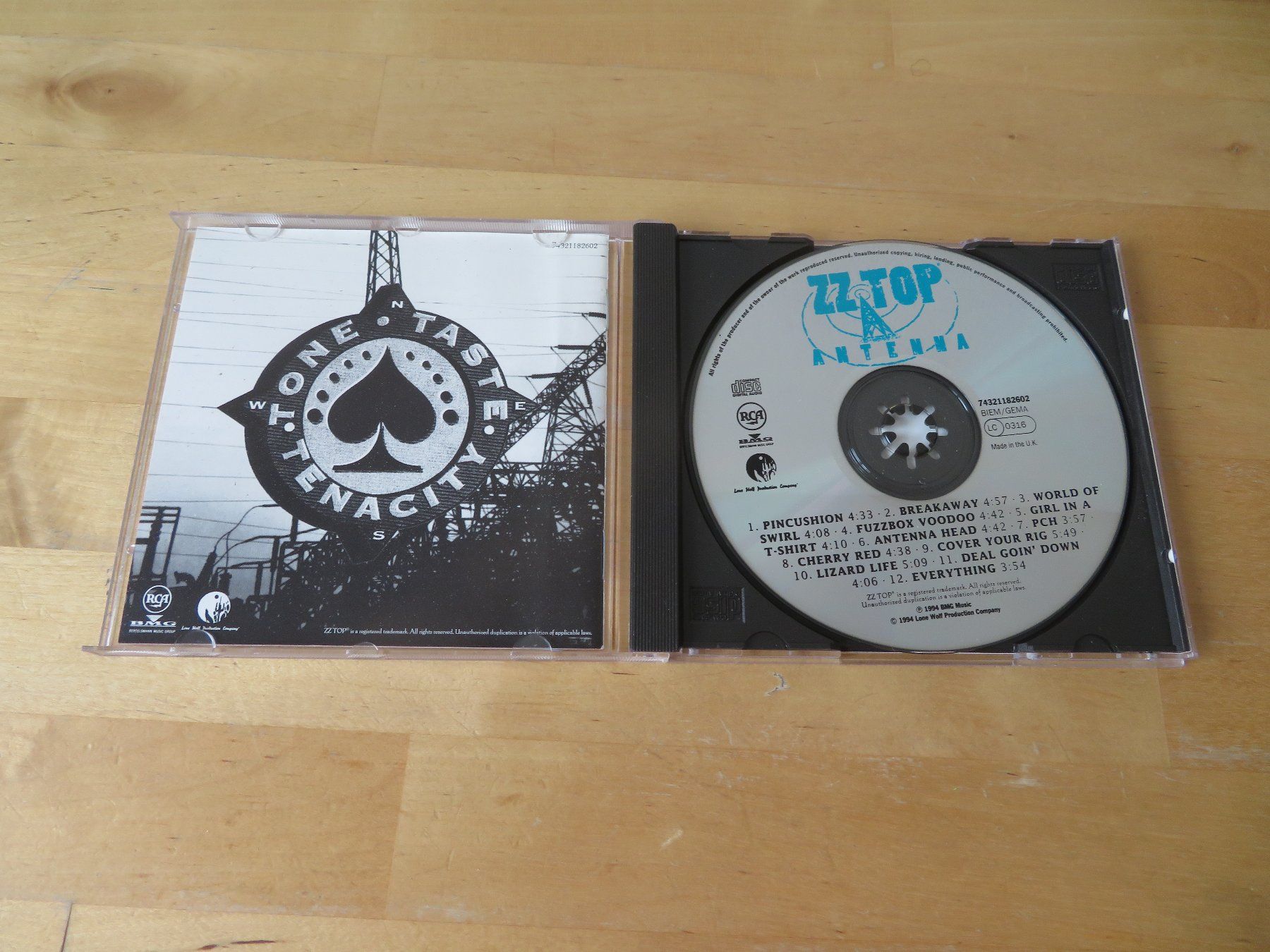 CDs: ZZ TOP "Antena" – Gebraucht aus zürich von Goldimmund 1