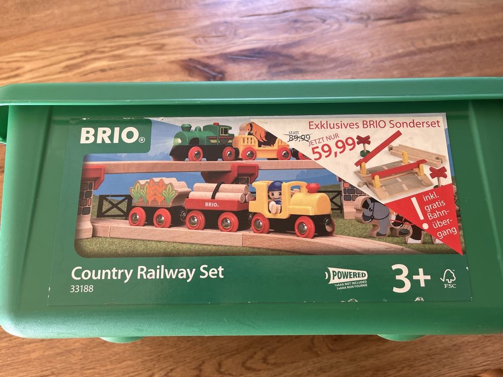 Brio country railway set hot sale 33188