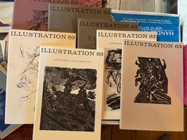 buch / heft, 7 x illustration 63, neuwertig