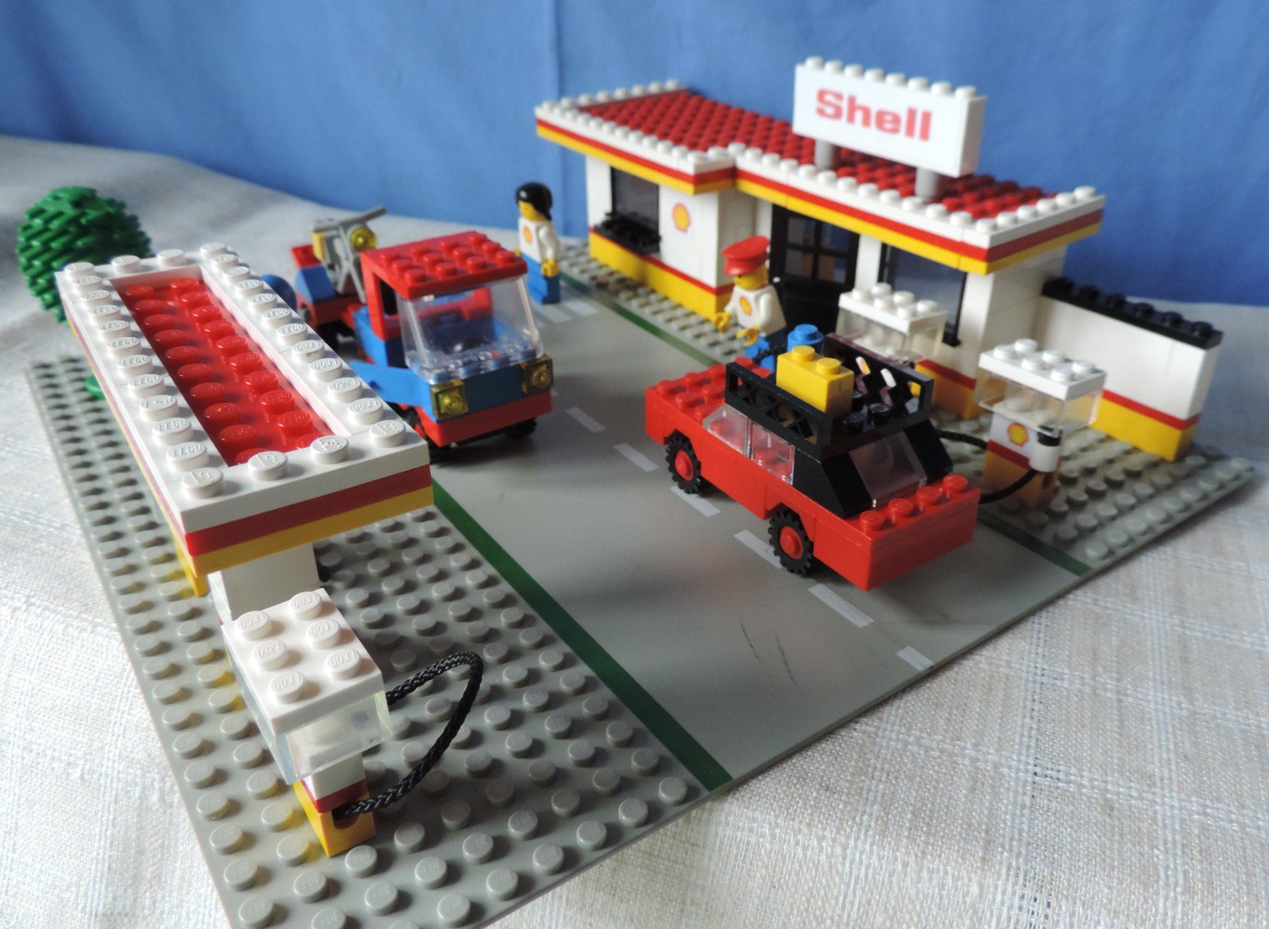 Lego Giocattoli: Shell Tankstelle, Set 377 + Motorcycle Transport, Set 6654 – Usato da Burgdorf venduto da ursla50 1