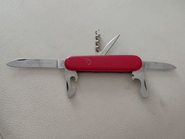 Taschenmesser Elinox rot Zentralwerkstätte VBZ gebraucht