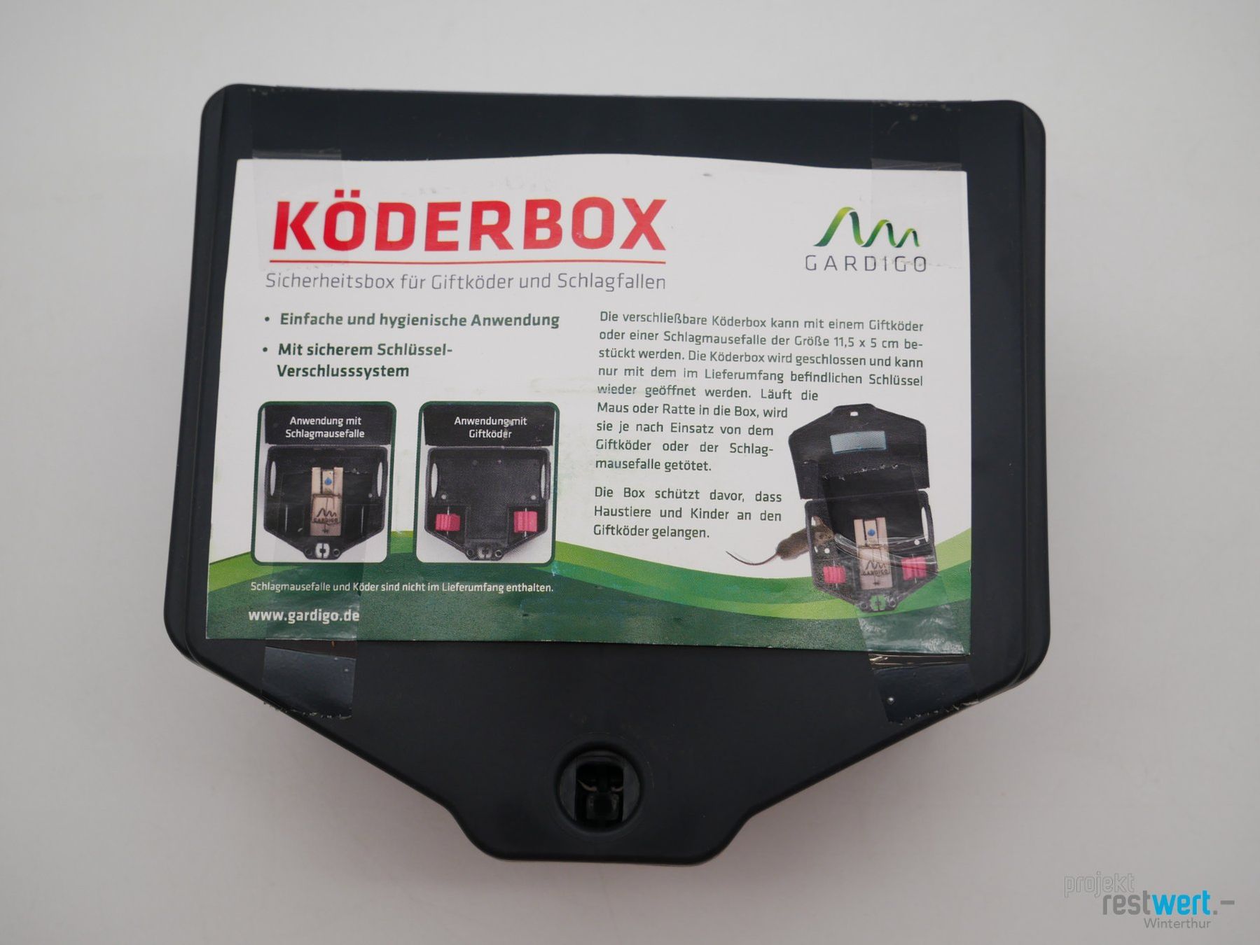 Appâts: GARDINO Köderbox Mäuse und Ratten – Neuf (Voir description) à Winterthur par Restwert_Winterthur