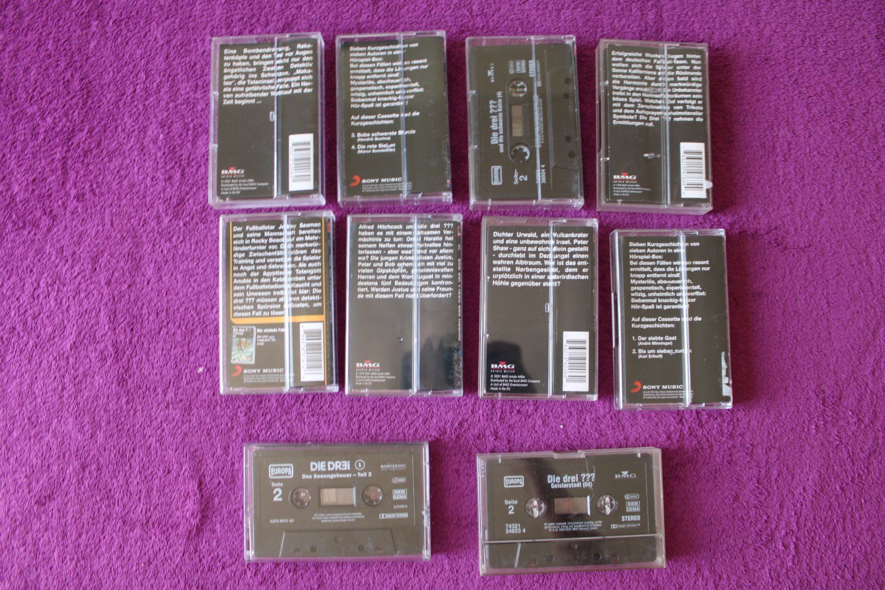 Musicassette: 10 Diverse Drei Fragezeichen ??? Kassetten – Usato da Müllheim Dorf venduto da Seeeule01 4