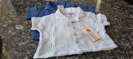 Baby Set Kurzarm Musselin Grösse 62-68 NEU