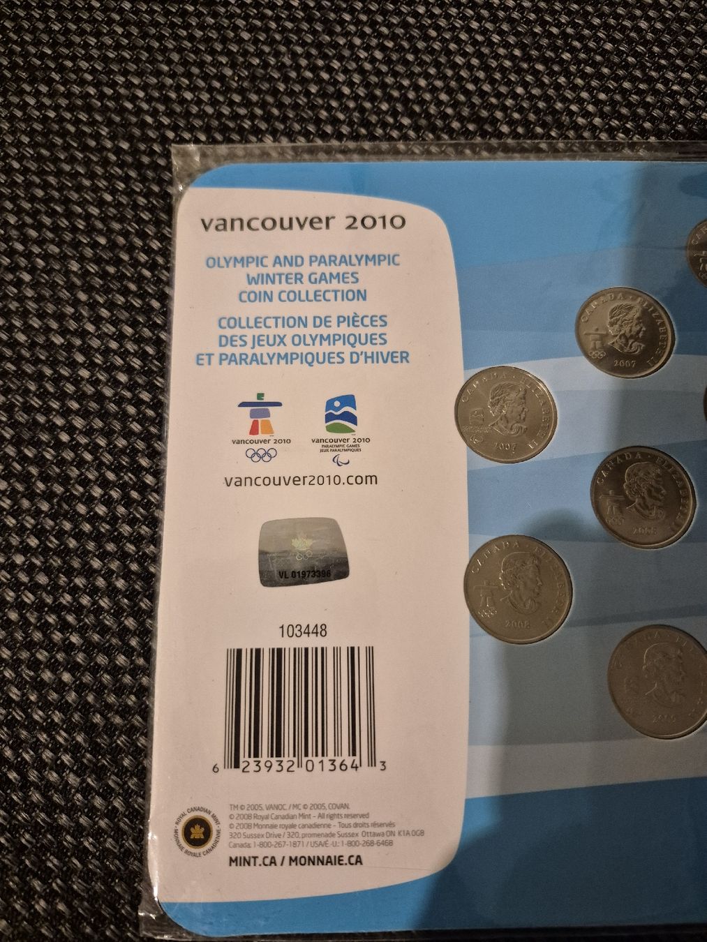 Tutti le monete: Vancouver 2010 Olympic Coin Set OVP – Nuovo e nell'imballaggio originale da Schötz venduto da was_67n8 1
