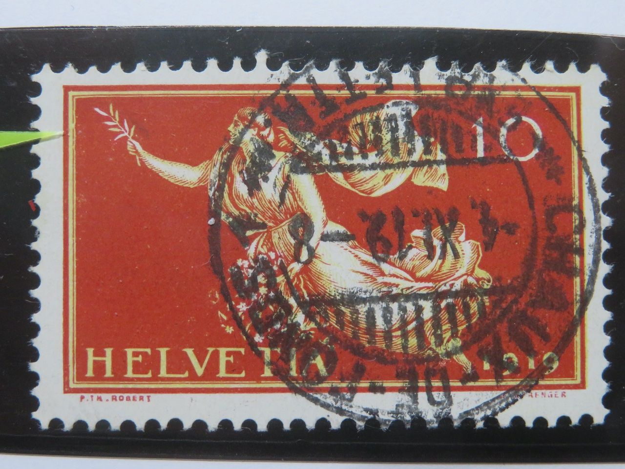 Alle Briefmarken: Abart 144.2.01a innere Randlinie links oben defekt – Gebraucht aus Spreitenbach von heitersberg54