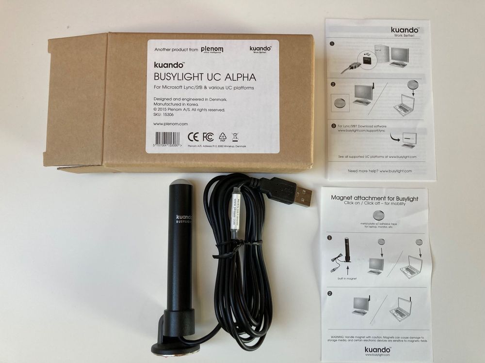 Kuando Busylight UC Alpha, neuwertig, voll funktionstüchtig (Neu ...