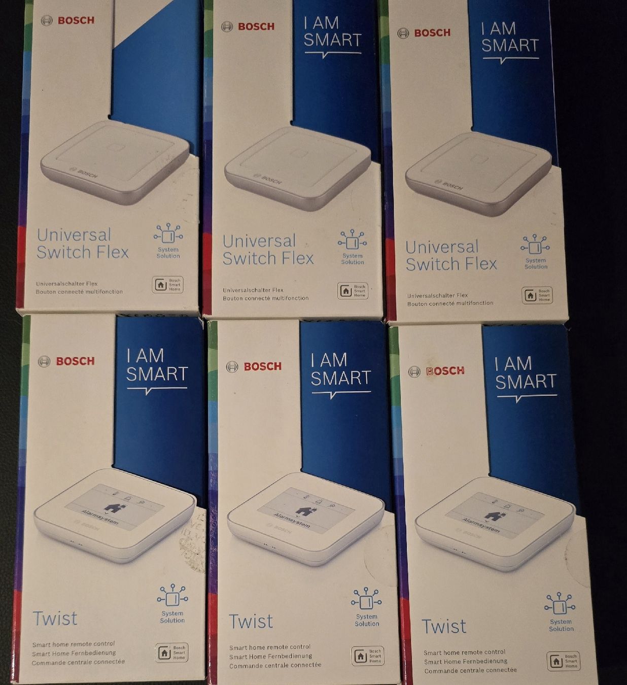 Bosch Sistemi d'allarme: Bosch Smart Home Set 13 Geräte – Nuovo e nell'imballaggio originale da Wangs venduto da Restposten.Garage 4