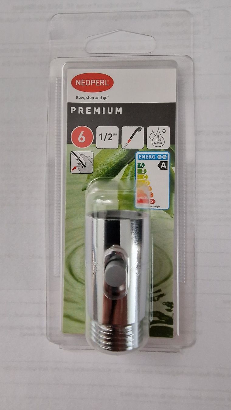 Neoperl Robinetterie: Neoperl ECOBOOSTER Shower 1/2 Zoll neu – Neuf avec emballage d'origine à Hettlingen par Sailor2004