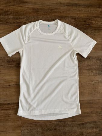 Odlo Kurzarm Unterzieh Shirt weiss - Grösse M