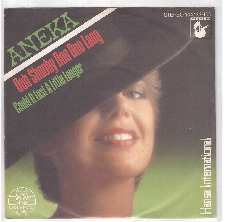 Vinyles: Single7  Aneka  --  Ooh shooby doo doo lang – D'occasion à Rheinau par asteng