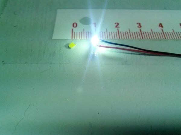 Componenti elettronici: LED SMD 1206, kaltweiss, 50Stk – Nuovo (secondo la descrizione) da Luzern venduto da Salefactory 2