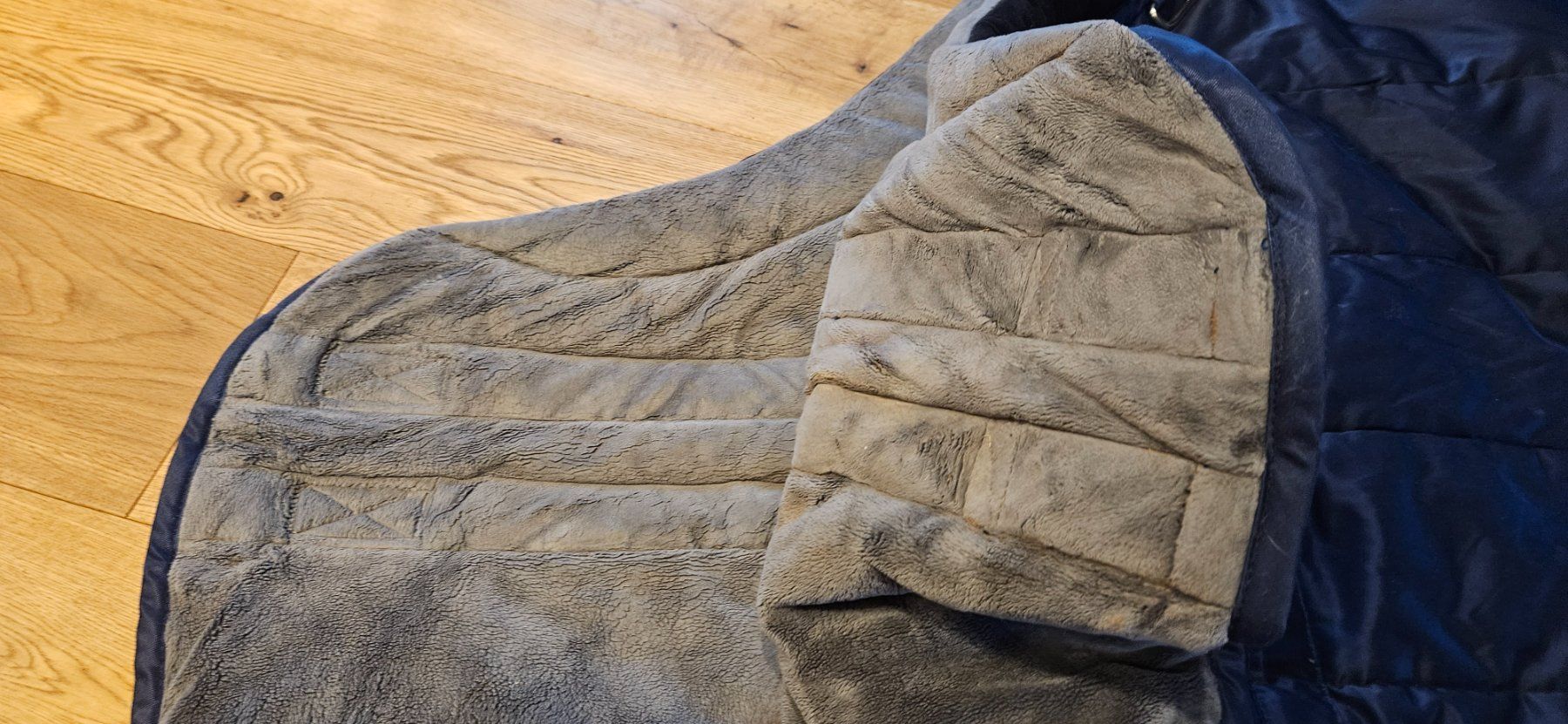 Coperte: Winderen Stalldecke, Thermoactive inkl. Halsteil, 155cm – Usato da Neerach venduto da van_s28z 3