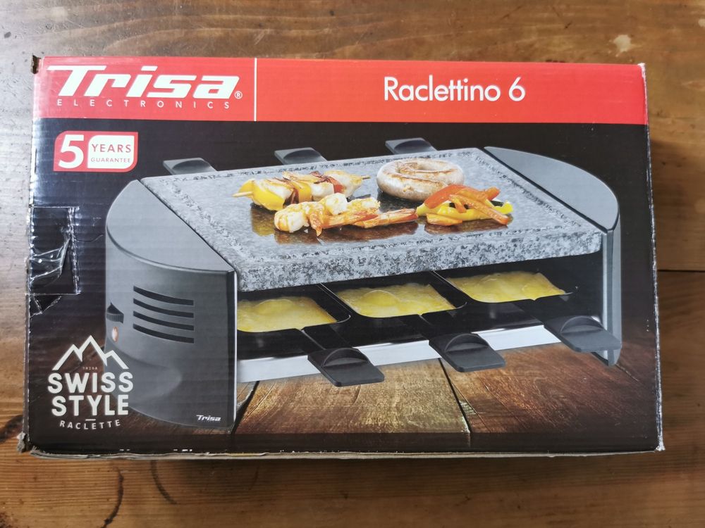 Trisa Elettrodomestici da cucina: Raclette-Ofen Trisa Raclettino 6 – Usato da Zürich venduto da egosamtweich