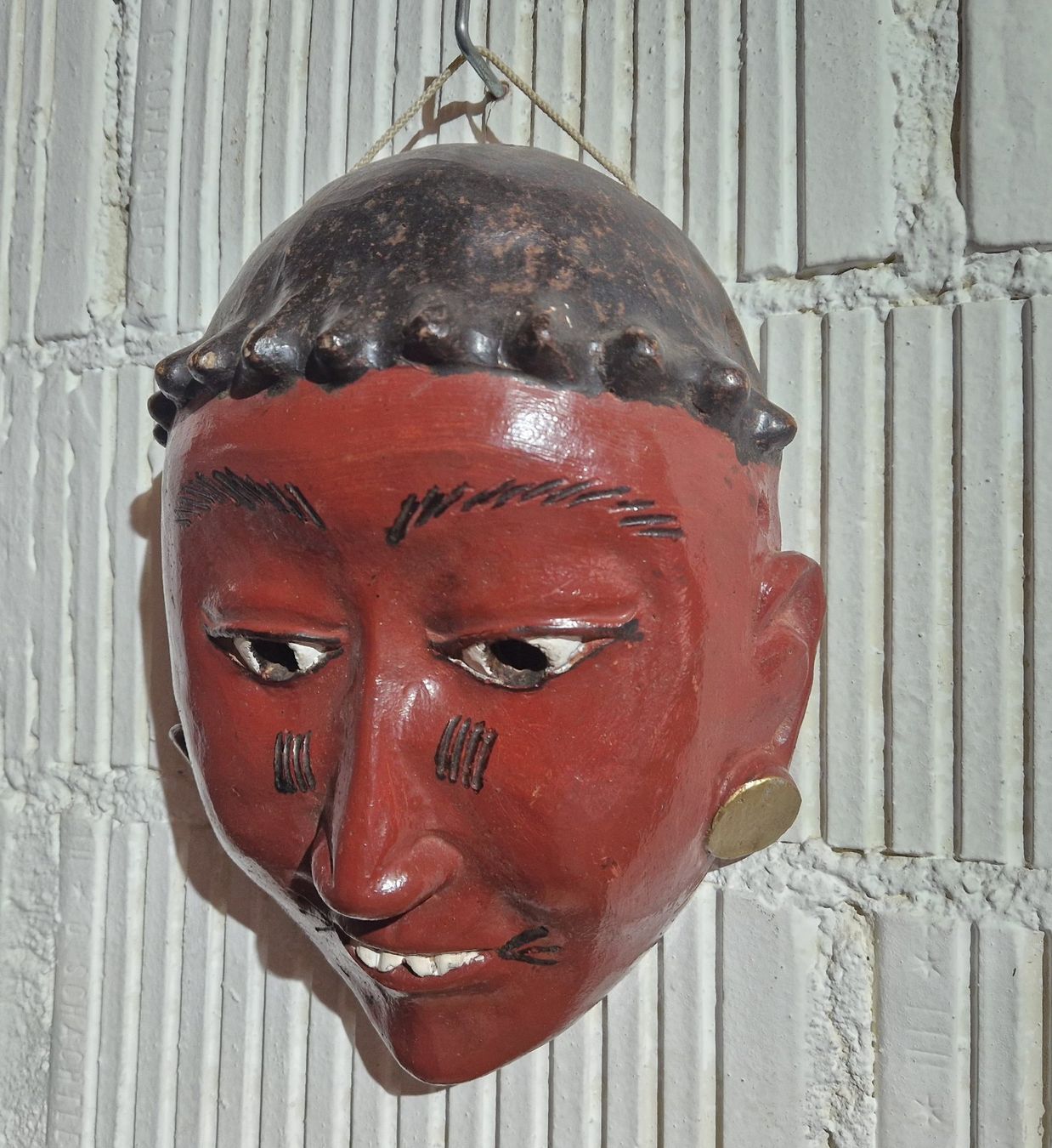 Altro in Antiquarato & Arte: Indonesien Maske Märchenerzähler aus Ton – Usato da Seedorf BE venduto da Stibutz 3