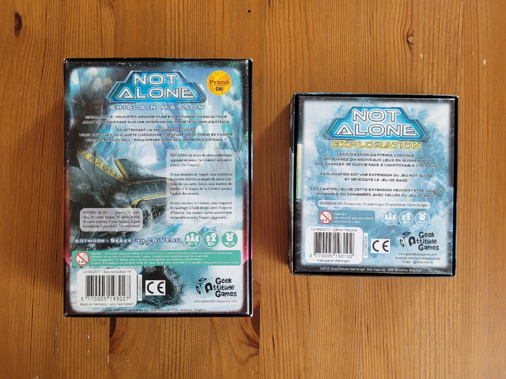 Giochi: Jeu de société Not Alone + extension Exploration – Usato da Carouge GE venduto da pau_t2wx 3