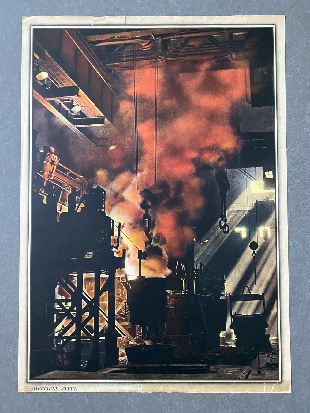 Foto & Immagini: Original Vintage Poster - Sheffield Steele – Usato da Zürich venduto da jesulin05
