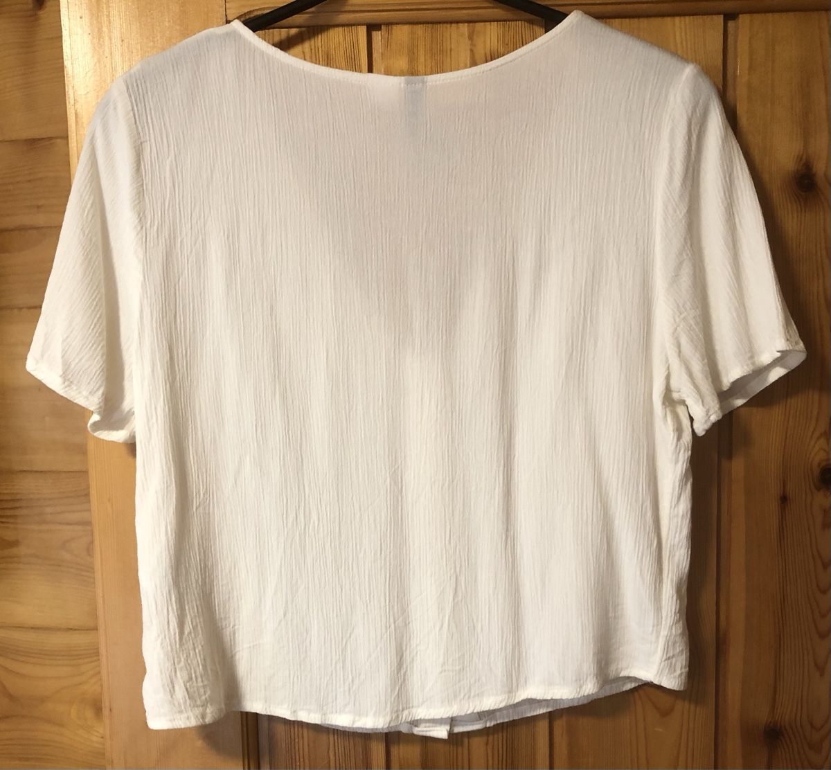 H&M Camicette: BLUSE, crème, Gr.40, kurzarm  – Usato da Mühlebach (Goms) venduto da chr_q6d8 1
