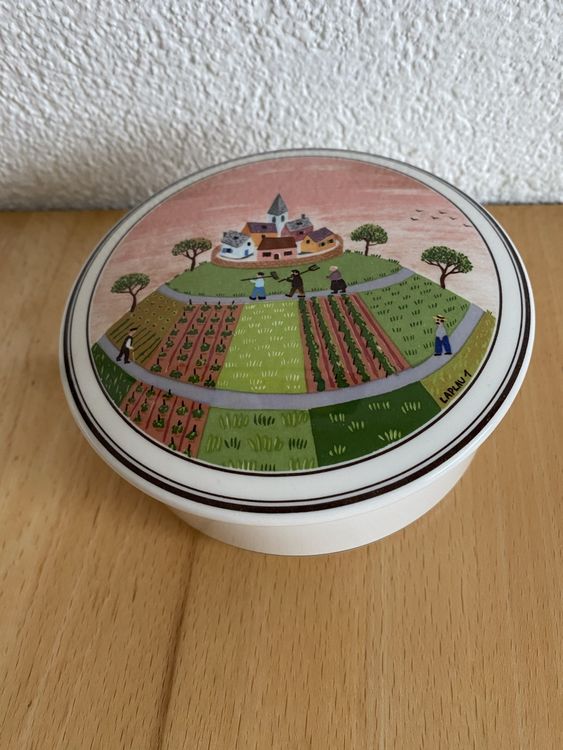 Porzellan Deckeldose/Bonboniere Villeroy&Boch Naif Laplau 1 Kaufen