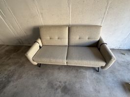 Sofa Cumurex 71Q elektrisch verstellbar 181cm Breite hellbei