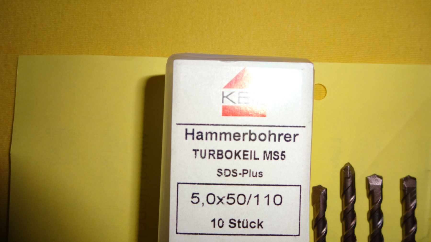 Tutti gli attrezzi: Hammerbohrer SDS-plus 5,0x50/110 – Nuovo e nell'imballaggio originale da Winterthur venduto da Fredy972 1